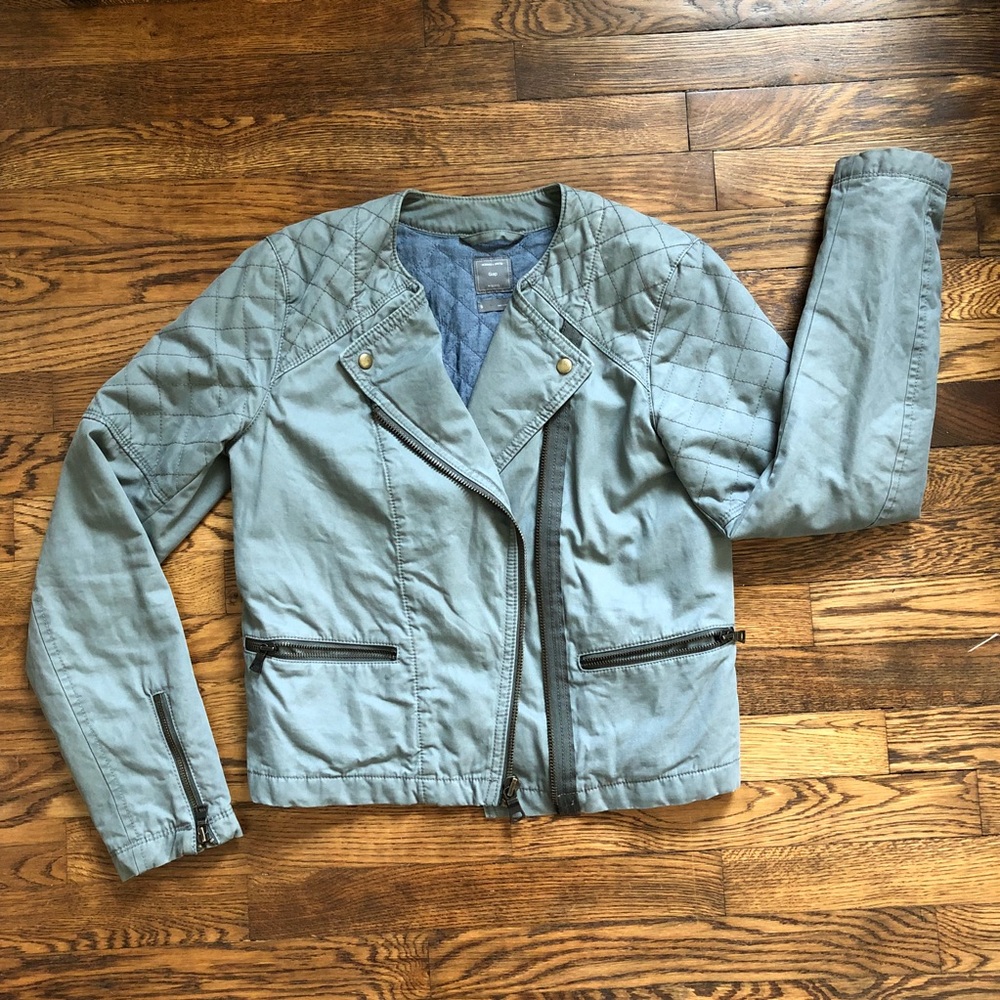 Gap Women’s Quilted Moto Jacket